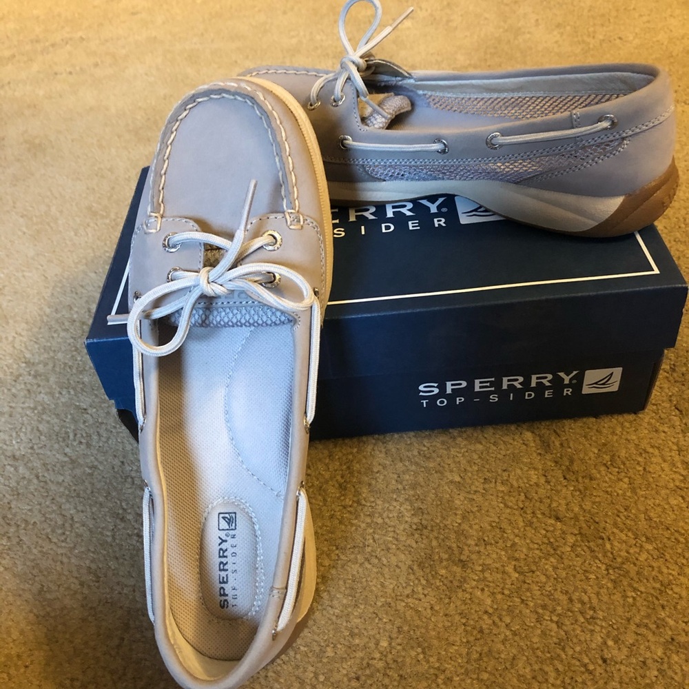 Sperry Top-Sider, Gray, size 8
